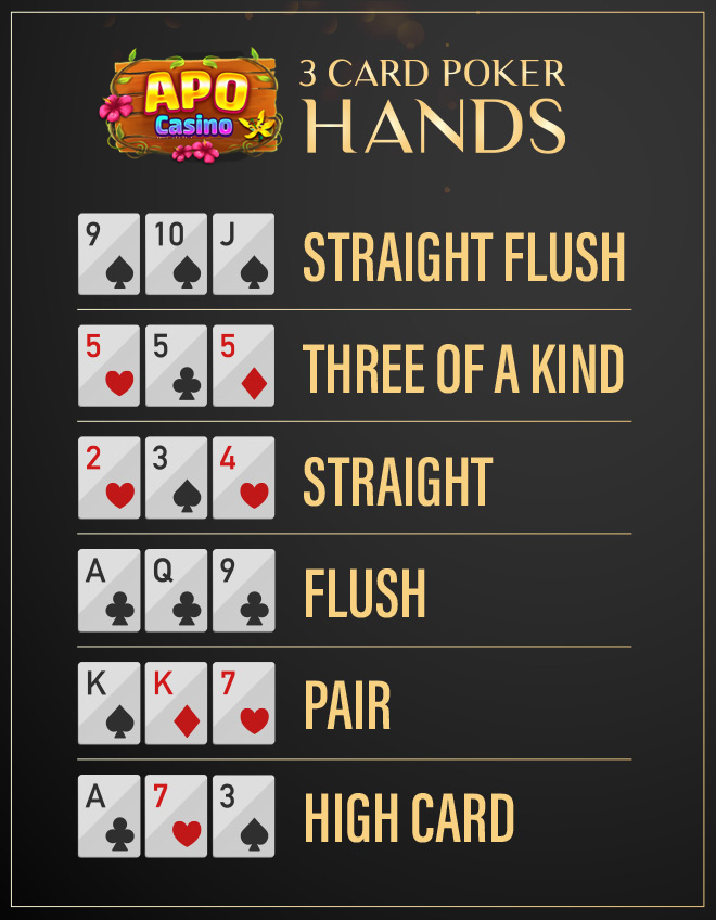 3 card poker game