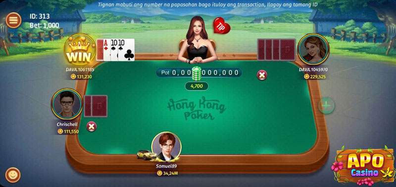 Hong Kong Poker Game