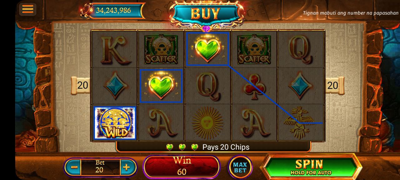 Paano naman manalo sa larong Inca Slots online?