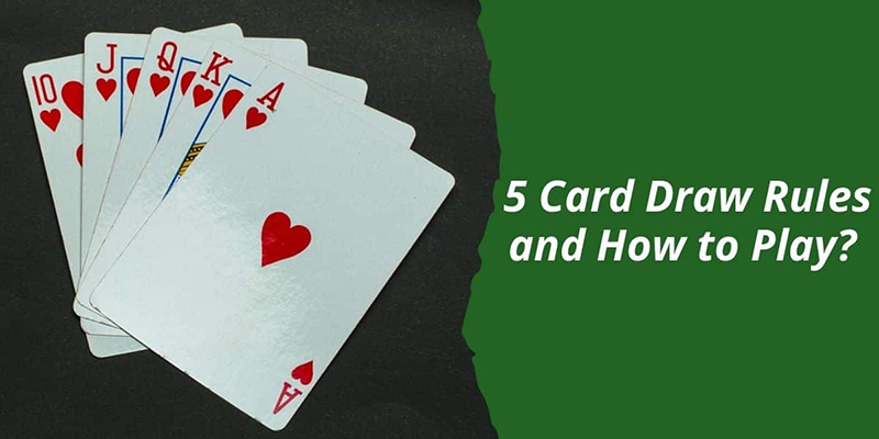 Paano Maglaro ng Five Card Stud