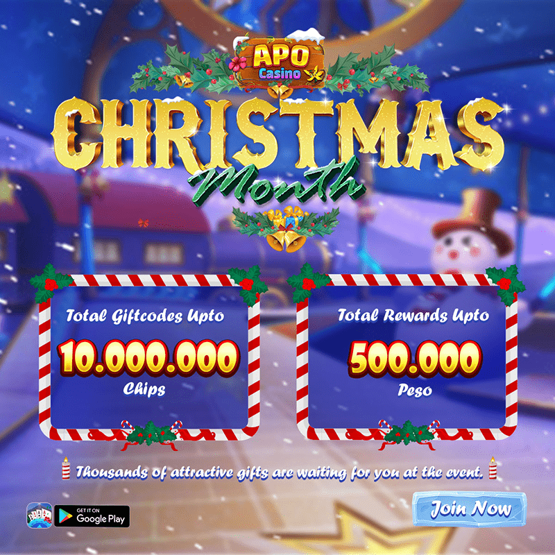 Apo's Christmas Month with attractive rewards