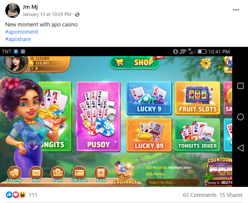 What is the reward of event "New Moment With Apo"?